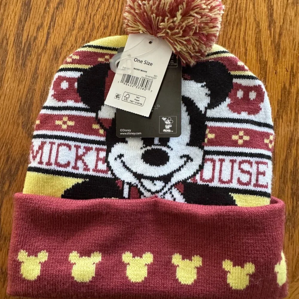 Disney Mickey Mouse Hat -one size NWT (C46)